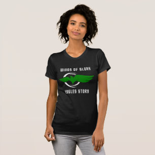 Camiseta Historia De Ala De Gloria De Águilas