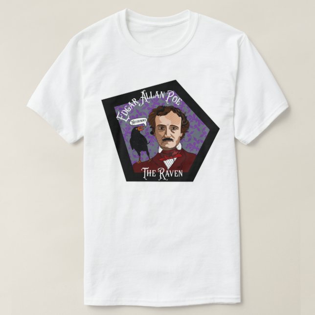 Camiseta Historia de Allan Poe, detective criminal de sexo  (Diseño del anverso)