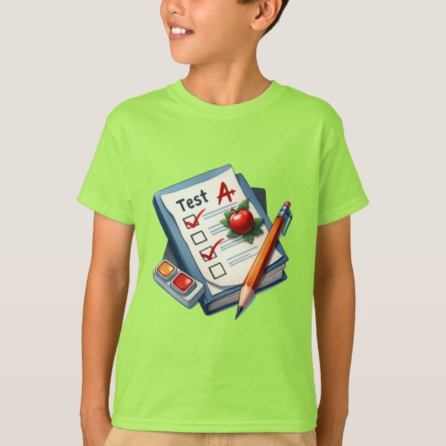Camiseta Historia de éxito de A+ Student Apple (Anverso)