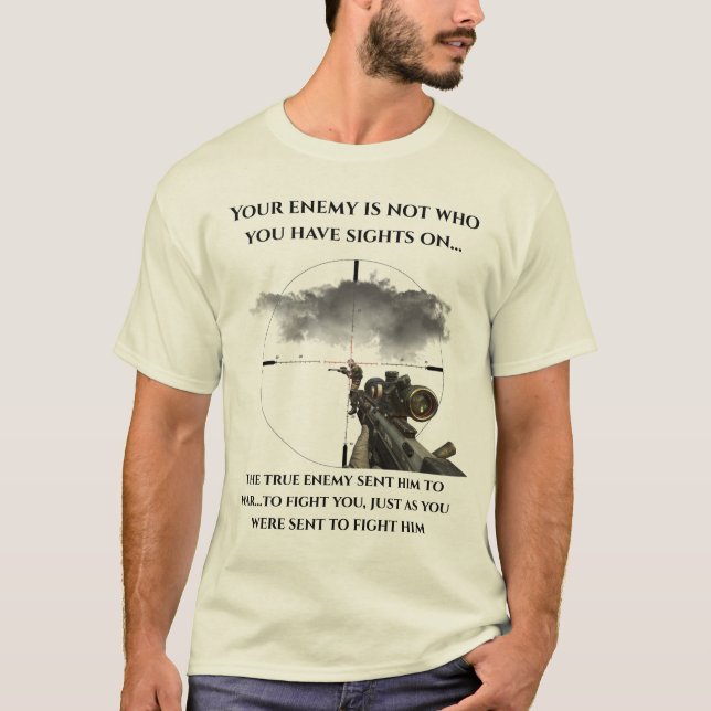 Camiseta historia de francotirador (Anverso)