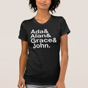 Camiseta Historia de informática: Versión del lisp