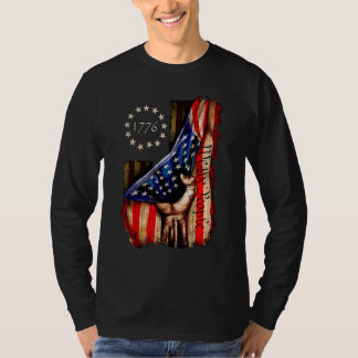Camiseta Historia de la Bandera Americana 1776 Nosotros, el