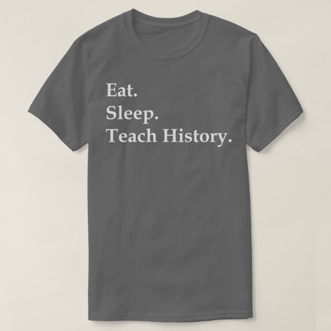 Camiseta Historia de la enseñanza del sueño (Diseño del anverso)