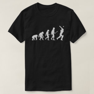 Camiseta Historia de la evolución del cricket en torno a lo
