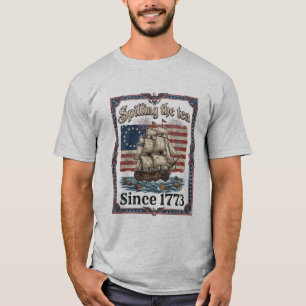Camiseta Historia de la Independencia Revelando el Secreto