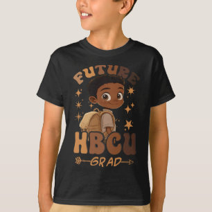 Camiseta Historia de la licenciatura del Hbcu Futuro Niño N