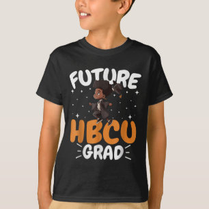 Camiseta Historia de la licenciatura del Hbcu Futuro Niño N