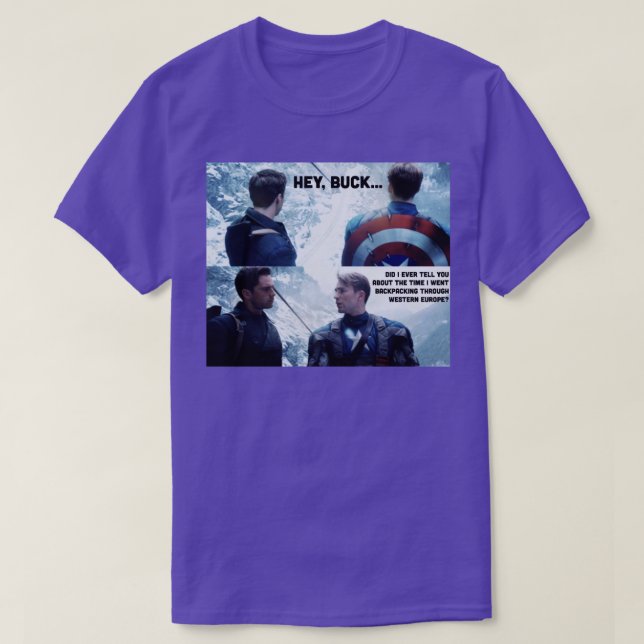 Camiseta Historia de la mochila de Ken Adams (Diseño del anverso)