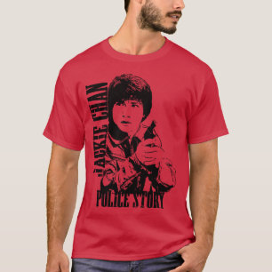 Camiseta Historia de la policía de Jackie Chan