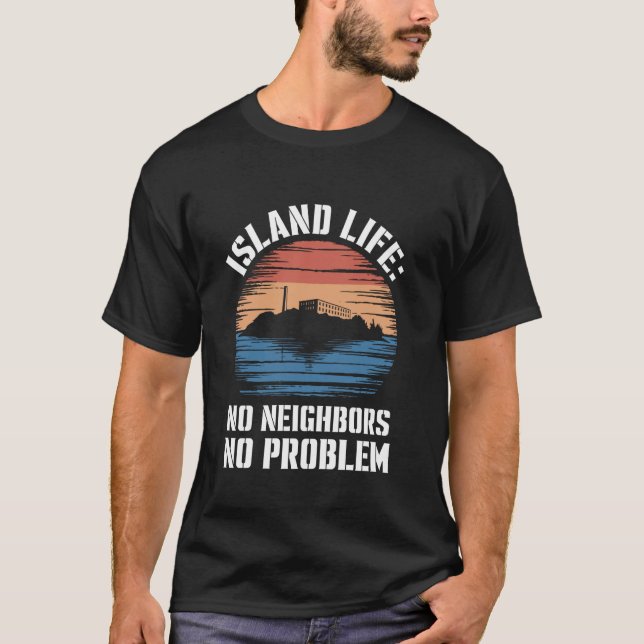 Camiseta Historia de la prisión de la isla de Alcatraz famo (Anverso)