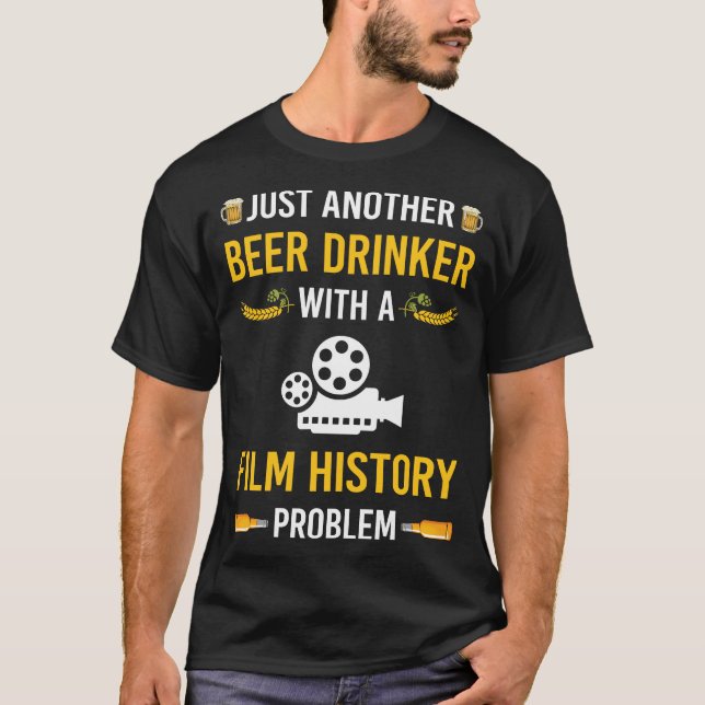 Camiseta Historia de los bebedores de cerveza (Anverso)
