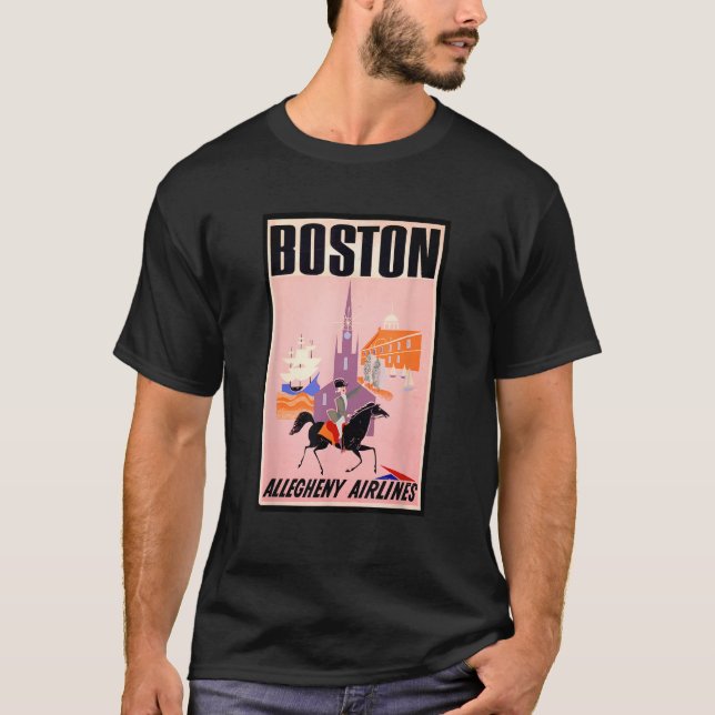 Camiseta Historia de los Estados Unidos de Boston Paul Reve (Anverso)