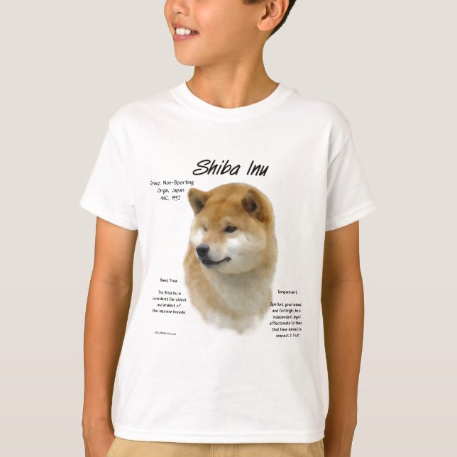 Camiseta Historia de los indios shiba (Anverso)