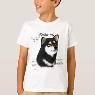 Camiseta Historia de los indios shiba negros
