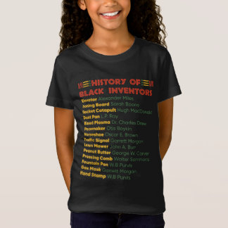 Camiseta Historia De Los Inventores Negros Historia Negra
