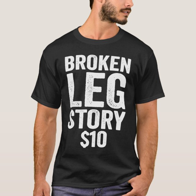 Camiseta Historia de Pierna Rota (Anverso)