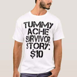 Camiseta Historia de sobrevivientes de los tummy Ache $10 G