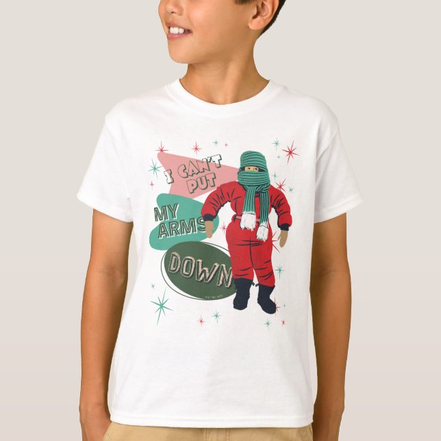Camiseta Historia de un Navidad - No puedo bajar los brazos (Anverso)