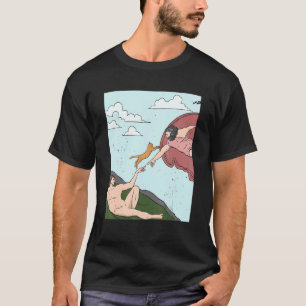 Camiseta Historia del Arte Bellas Artes Michelangelo Gato p