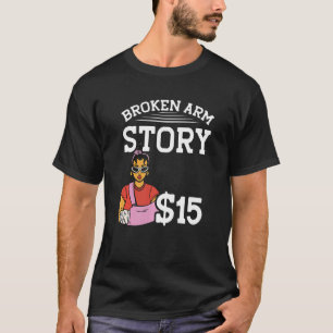 Camiseta Historia del brazo roto 15 huesos rotos 1