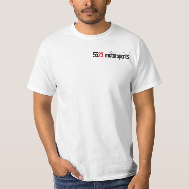 Camiseta "Historia del GTR" por el Motorsports 5523 (Anverso)