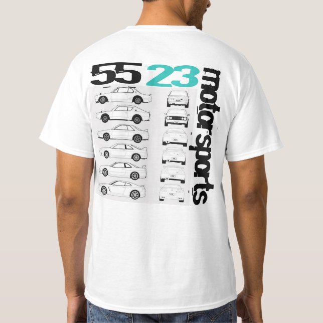 Camiseta Historia del horizonte GTR (Reverso)