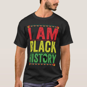 Camiseta Historia del Mes Negro - SOY HISTORIA NEGRA