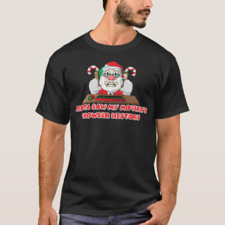 Camiseta Historia del navegador de Internet de Santa Claus 