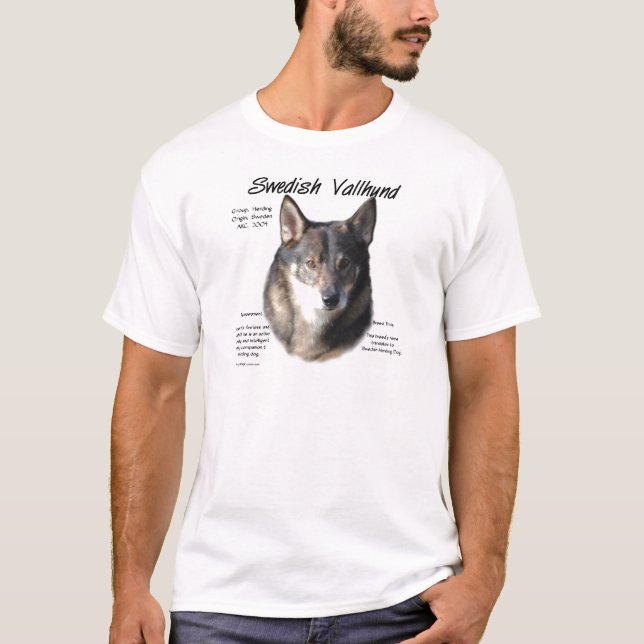 Camiseta Historia del valle sueco (Anverso)