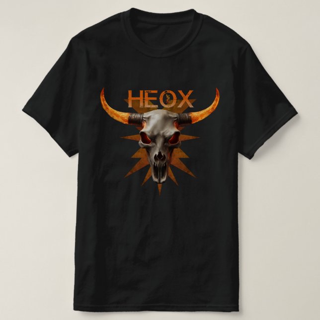 Camiseta Historia del zodiaco chino Heox Rat Rock Band Gig  (Diseño del anverso)