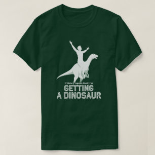 Camiseta Historia divertida de jinete de dinosaurio se repi