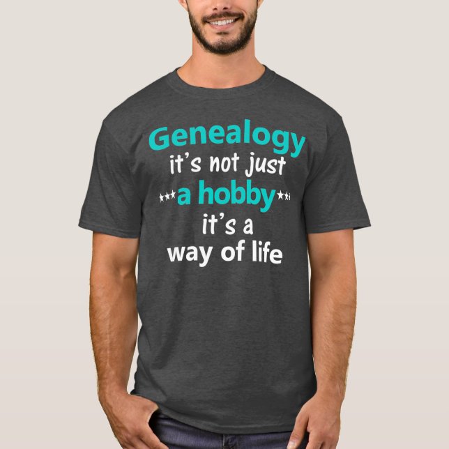 Camiseta Historia divertida de la familia Ancestor Ancestry (Anverso)