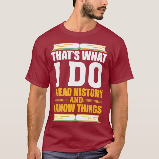 Camiseta Historia divertida para el profesor de regalo de l (Anverso)