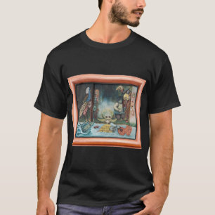 Camiseta Historia en madera: Con los ojos que ahora mar