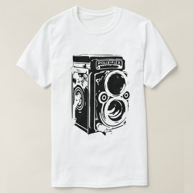 Camiseta historia fotografia (Diseño del anverso)