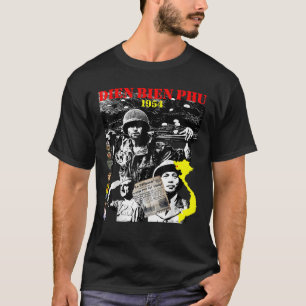 Camiseta Historia francesa de Vietnam en bien Phu