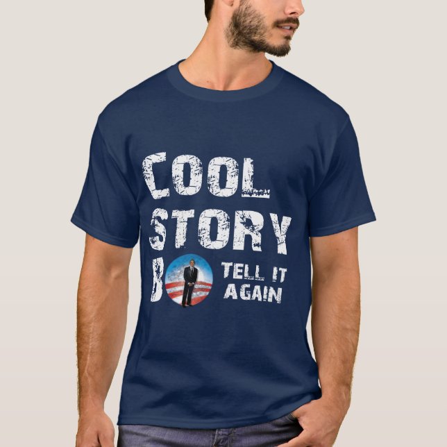 Camiseta Historia fresca BO - Obama anti 2012 (Anverso)