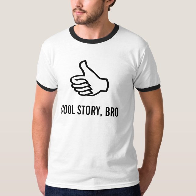Camiseta ¡Historia fresca, Bro! (Anverso)