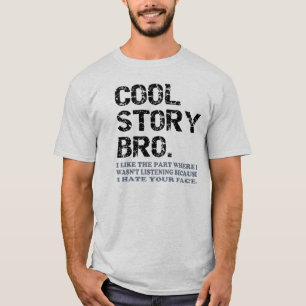 Camiseta Historia fresca Bro - una poca cosa