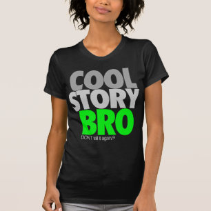 Camiseta Historia fresca Bro (verde)