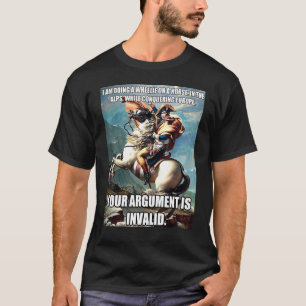 Camiseta Historia Hipster Napoleón Bonaparte Argumento