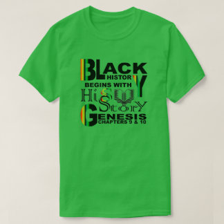 Camiseta Historia-HiSStory negra