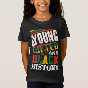 Camiseta Historia Joven Gifada Y Negra