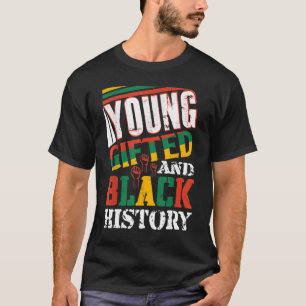 Camiseta Historia Joven Gifada Y Negra