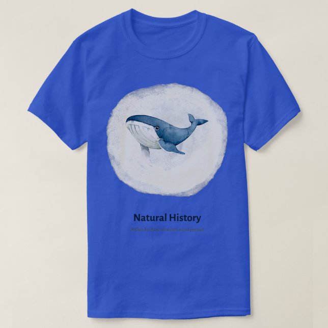 Camiseta Historia natural (Diseño del anverso)