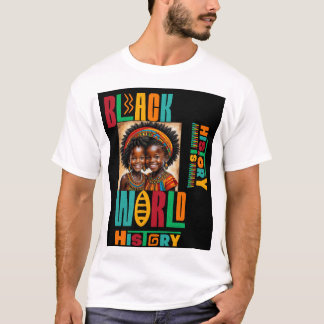 Camiseta Historia negra