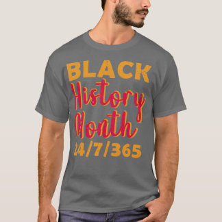 Camiseta Historia Negra 247365 Hombres Mujeres Niños Histor