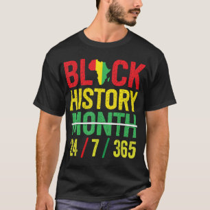 Camiseta Historia negra 365 Mes de historia negra 2023 cami