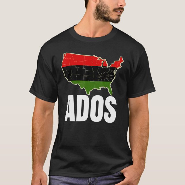 Camiseta Historia Negra ADOS (Anverso)