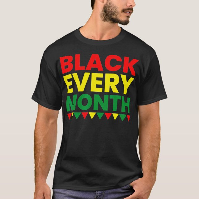 Camiseta Historia negra africana de 1619 patrimonio afroame (Anverso)
